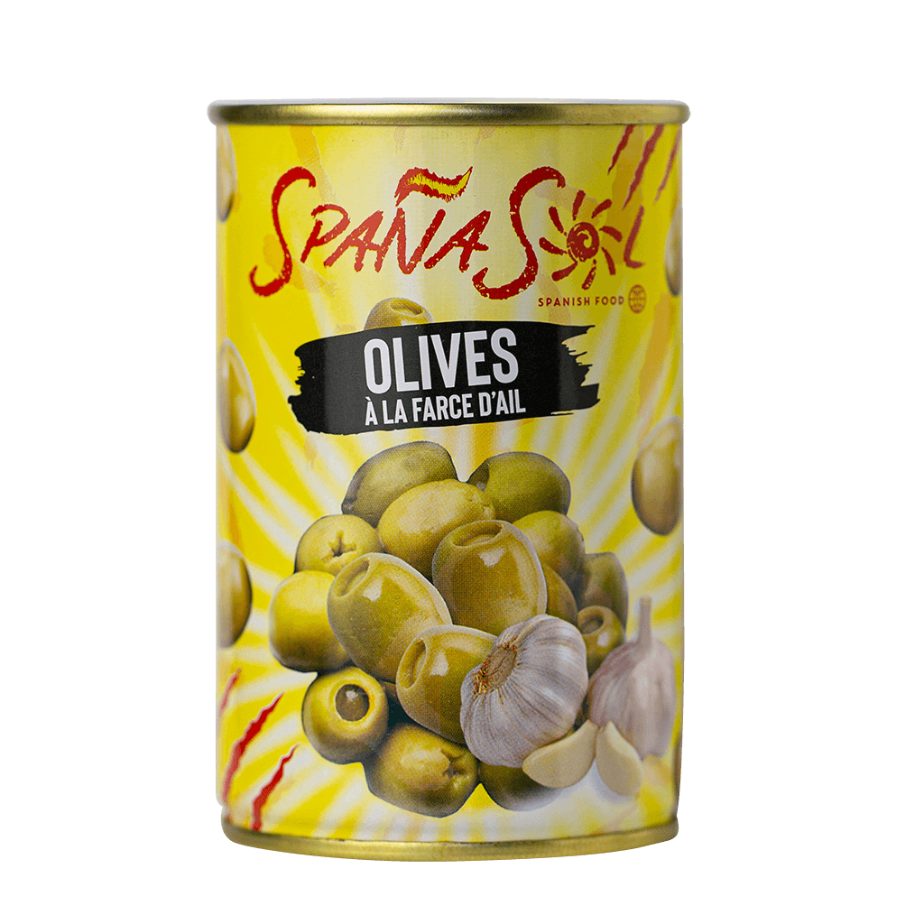 specialites espagnoles olives ail spanasol