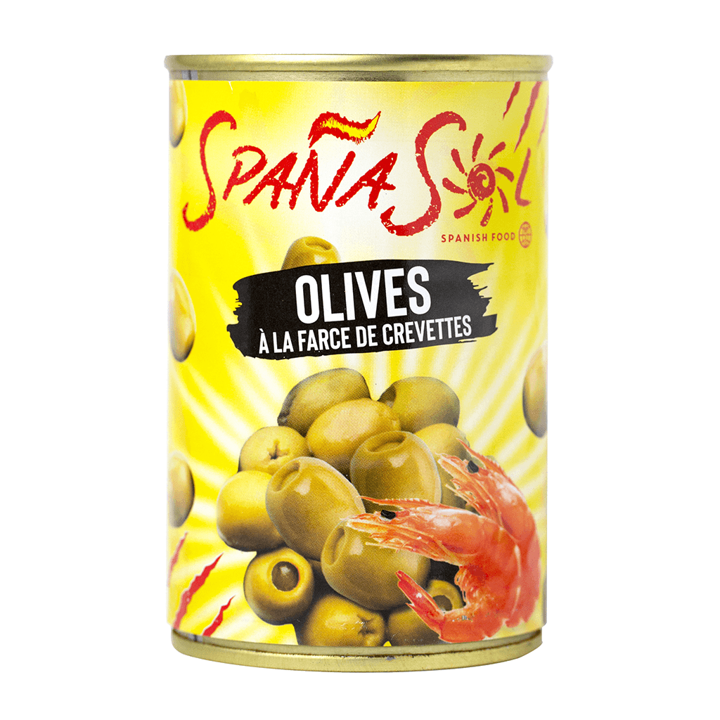 epicerie espagnole olives crevettes spanasol