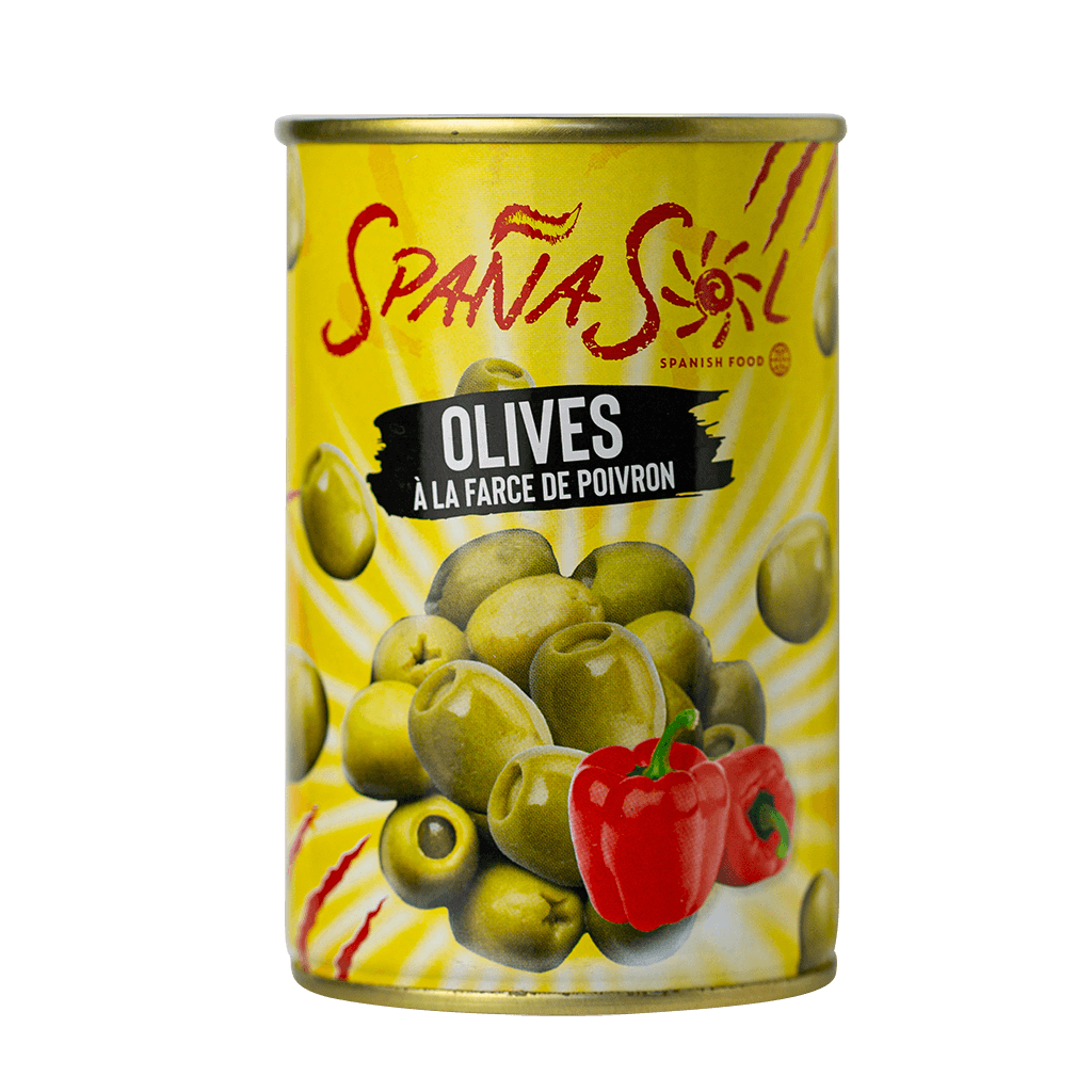 image de Olives à la farce de poivron