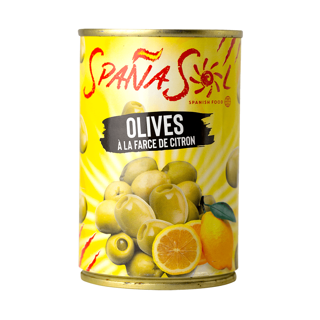 olive espagne olives vertes citron spanasol