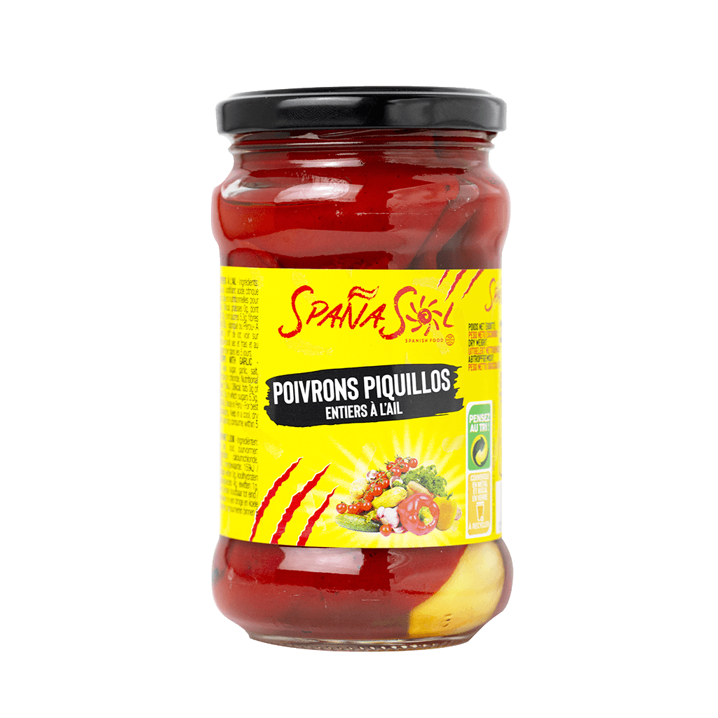 image de Piquillo pepper strips with garlic