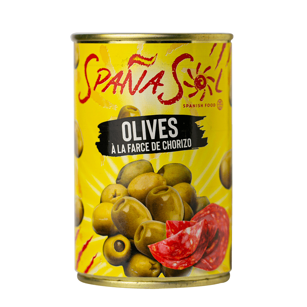 image de Olives stuffed with chorizo paste