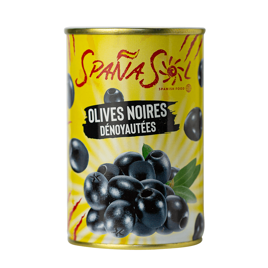 epicerie espagnole olives noires denoyautees spanasol
